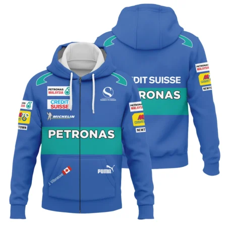 2005 Jacques Villeneuve Racing Suit F1 Zipper Hoodie BLJV10825A7ZHD - Formula Racing Apparel