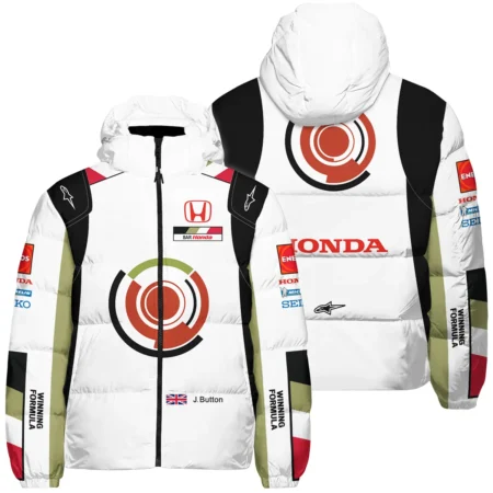 2005 Jenson Button Racing Suit BAR Honda F1 Down & Puffer Jackets BLVAJB010925A4HCJ - Motorsport Apparel