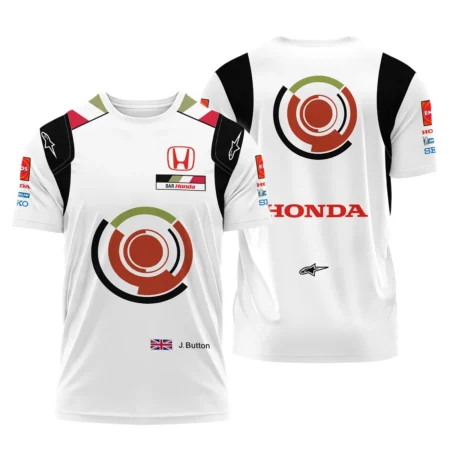 2005 Jenson Button Racing Suit BAR Honda F1 T-Shirt BLVAJB010925A4TS - Formula Racing Apparel