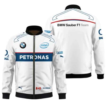 2006 Jacques Villeneuve Racing Suit F1 Bomber BLJV10825A8BB - Race Day Design