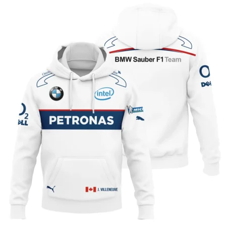 2006 Jacques Villeneuve Racing Suit F1 Hoodie BLJV10825A8HD - F1 Fan Gear