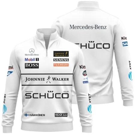 2006 Kimi Raikkonen Racing Suit McLaren F1 Quarter-Zip Sweatshirt BLVAKR191125A4QZS - Motorsport Lifestyle Wear