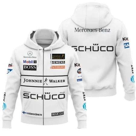 2006 Kimi Raikkonen Racing Suit McLaren F1 Zipper Hoodie BLVAKR191125A4ZHD - Motorsport Apparel
