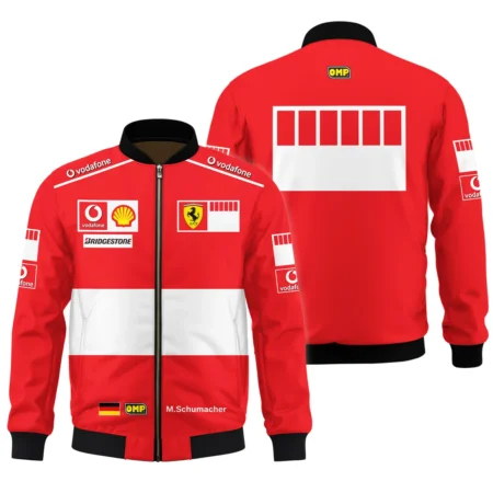 2006 Michael Schumacher Race Suit Ferrari F1 Bomber BLVAMC020925A6BB - Motorsport Apparel
