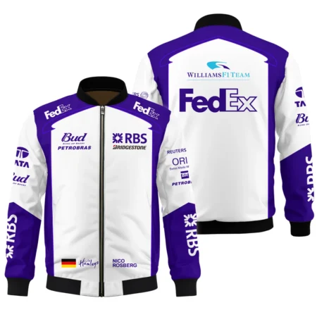 2006 Nico Rosberg Racing Suit Williams F1 Bomber BLVANR281125A2BB - Racing Lifestyle Clothing