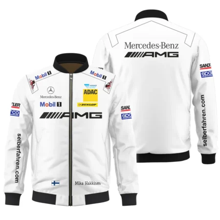 2007 Mika Hakkinen Racing Suit Mercedes Bomber BLVAMH271025A5BB - F1 Fan Gear