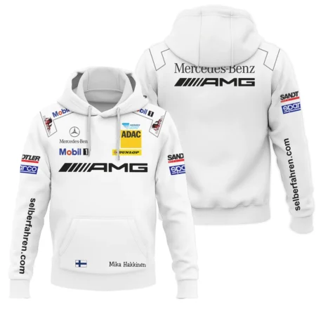 2007 Mika Hakkinen Racing Suit Mercedes Hoodie BLVAMH271025A5HD - Formula Racing Apparel