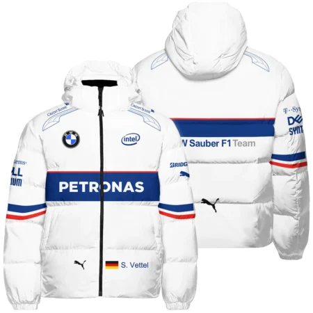 2007 Sebastian Vettel Racing Suit BMW F1 Down & Puffer Jackets BLVASV110925A1HCJ - Race Day Outfit