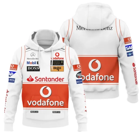 2008 Lewis Hamilton Racing Suit McLaren F1 Hoodie BLVALH260825A9HD - Motorsport Apparel