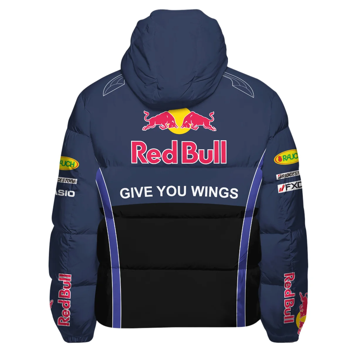 2010 Sebastian Vettel Racing Suit Red Bull Racing F1 Down & Puffer Jackets BLVASV110925A7HCJ - Image 3