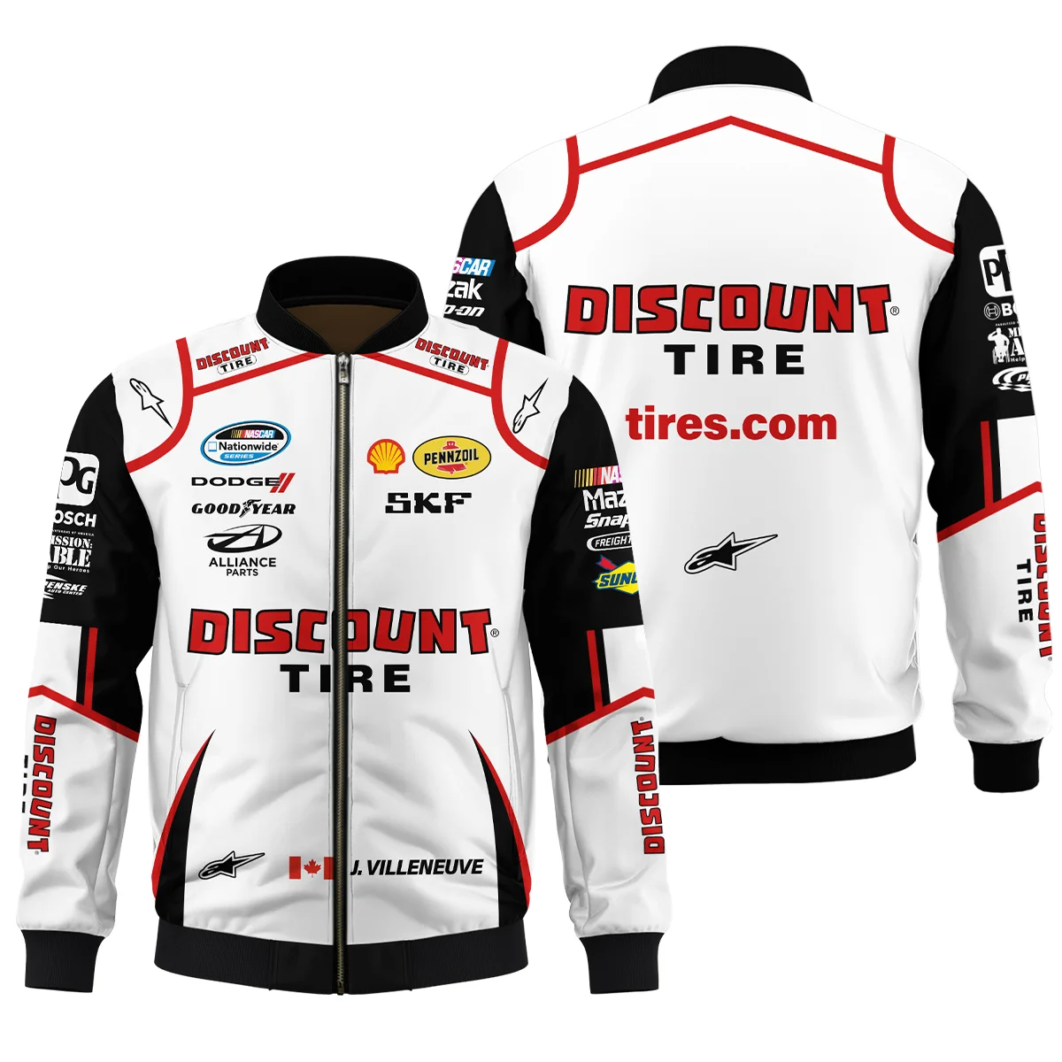 2011 Jacques Villeneuve Racing Suit F1 Bomber BLJV10825A9BB