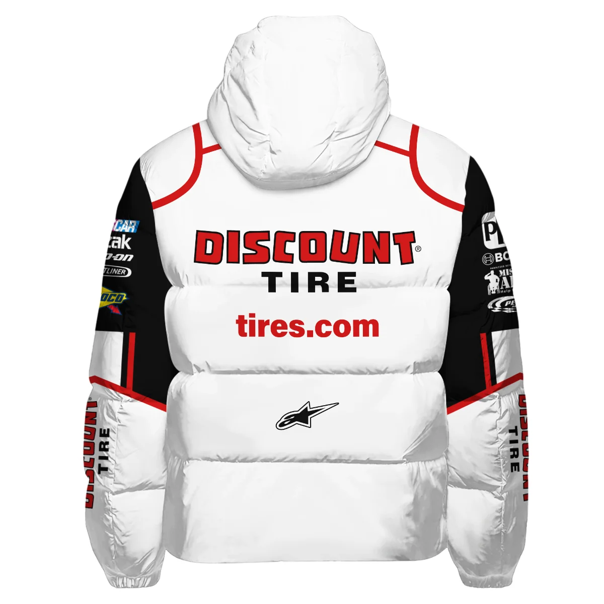 2011 Jacques Villeneuve Racing Suit F1 Down & Puffer Jackets BLJV10825A9HCJ - Image 3