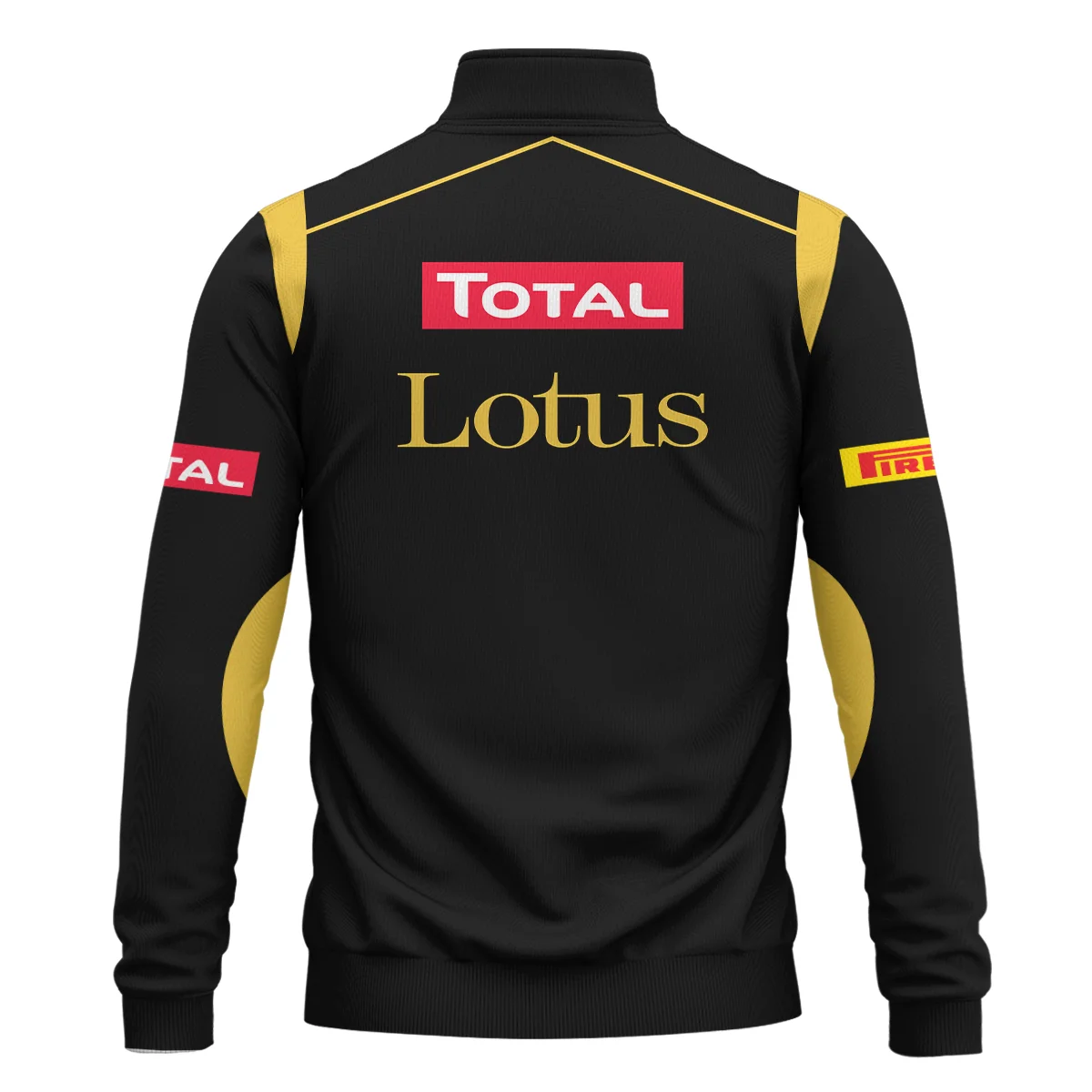 2012 Kimi Raikkonen Racing Suit Lotus Quarter-Zip Sweatshirt BLVAKR191125A5QZS - Image 3