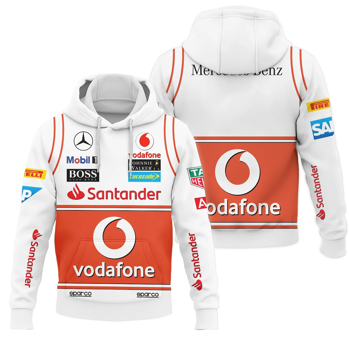 2013 Sergio Perez Racing Suit Force India F1 Hoodie BLVASP170925A9HD - Race Day Outfit