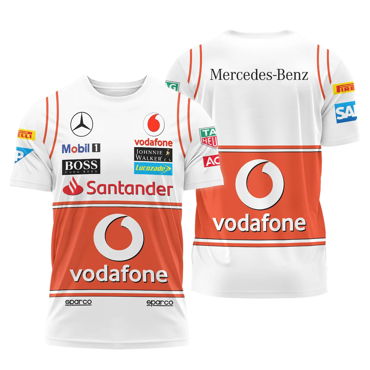 2013 Sergio Perez Racing Suit Force India F1 T-Shirt BLVASP170925A9TS - Motorsport Apparel