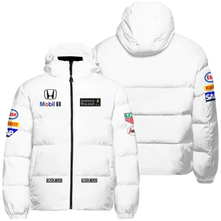 2015 Jenson Button Racing Suit McLaren F1 Down & Puffer Jackets BLVAJB010925A6HCJ - Motorsport Apparel