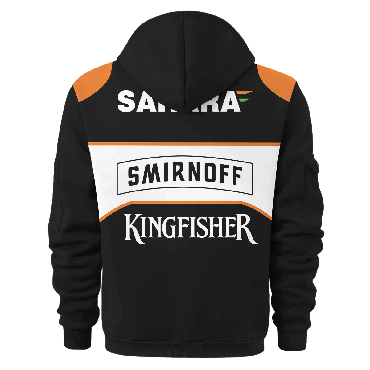 2016 Sergio Perez Racing Suit Force India F1 Hoodie Half Zip BLVASP170925A6HDF - Image 3