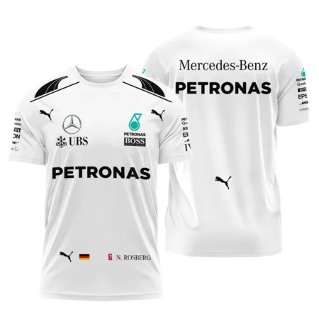 2016 WDC Nico Rosberg Racing Suit Mercedes F1 T-Shirt BLVANR281125A1TS - Trackside Outfit