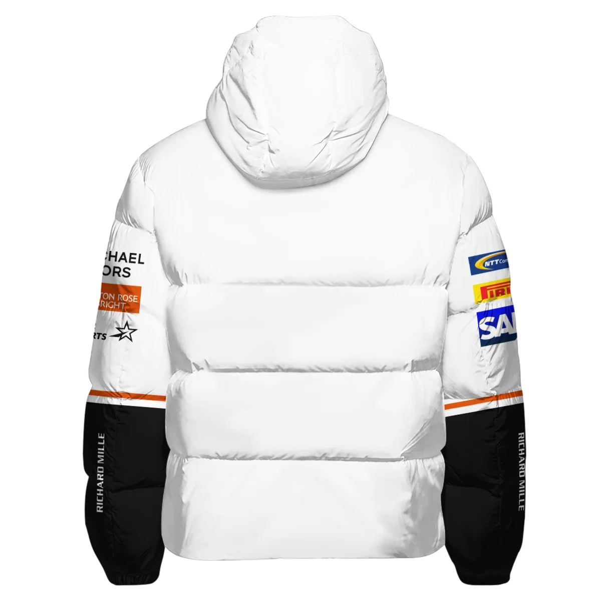 2017 Fernando Alonso Racing Suit McLaren F1 Down & Puffer Jackets BLVAFA030925A1HCJ - Image 3