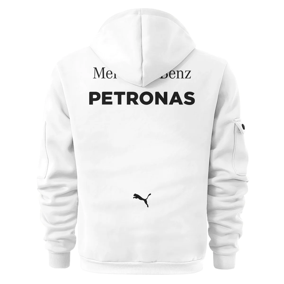 2017 Lewis Hamilton Racing Suit Mercedes F1 Hoodie Half Zip BLVALH260825A7HDF - Image 3