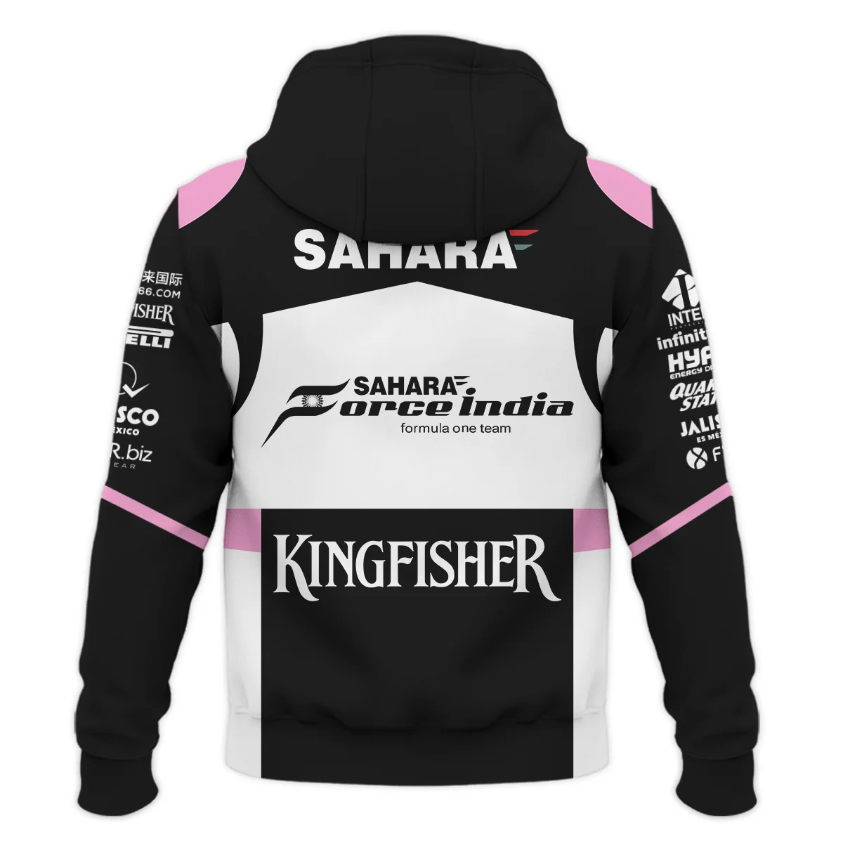 2017 Sergio Perez Racing Suit Force India F1 Hoodie BLVASP170925A5HD - Image 3