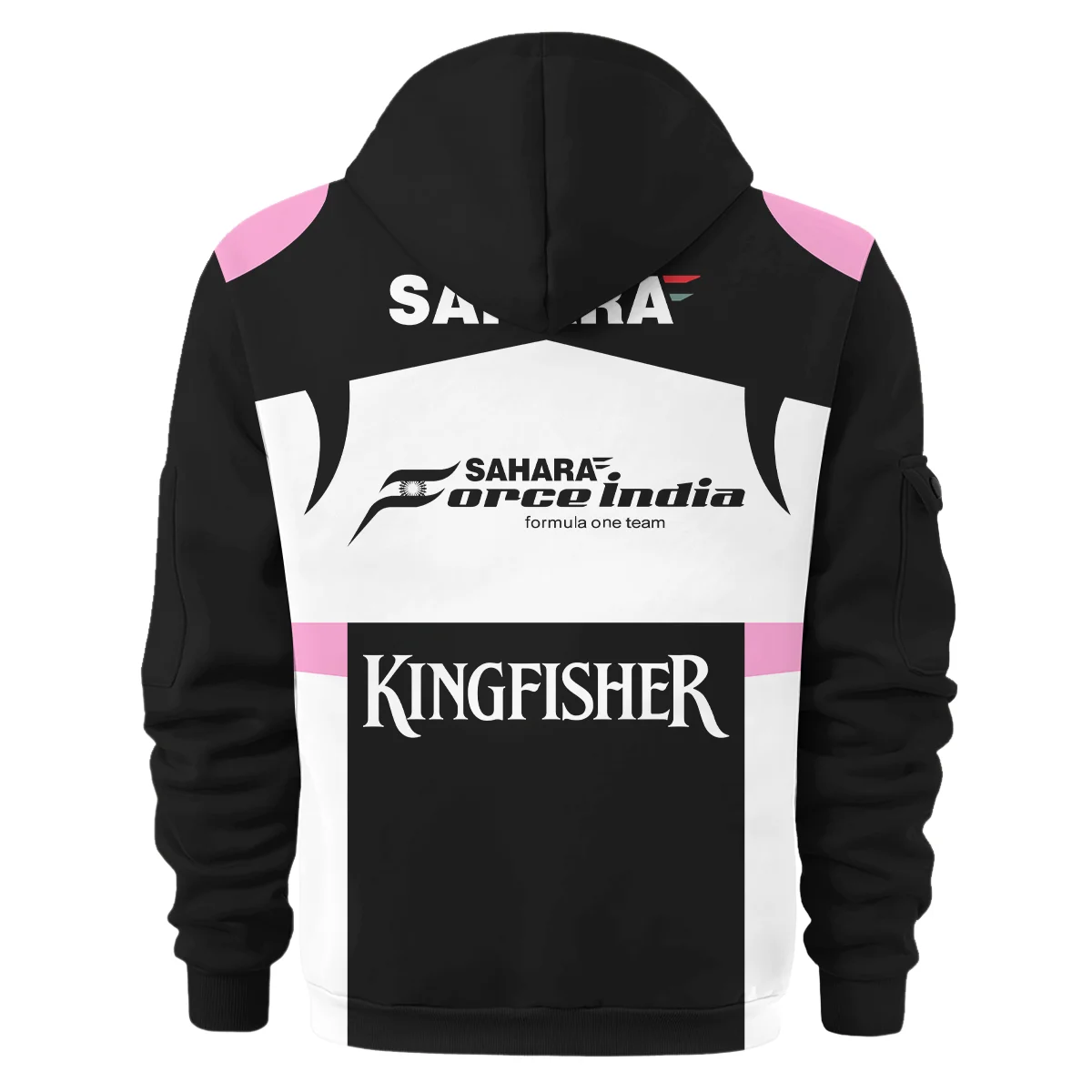 2017 Sergio Perez Racing Suit Force India F1 Hoodie Half Zip BLVASP170925A5HDF - Image 3