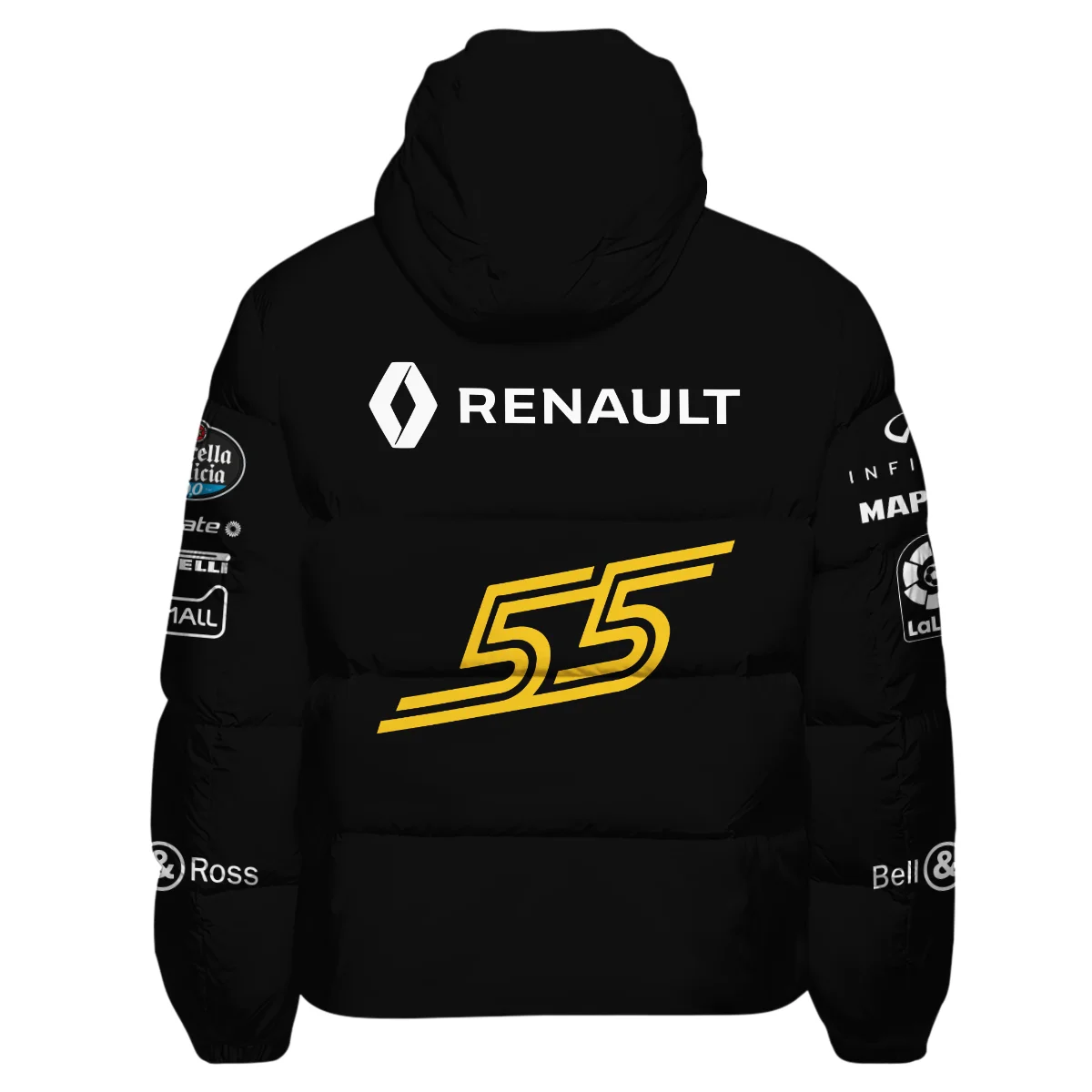 2018 Carlos Sainz Racing Suit Renault F1 Down & Puffer Jackets BLVACS190825A1HCJ - Image 3