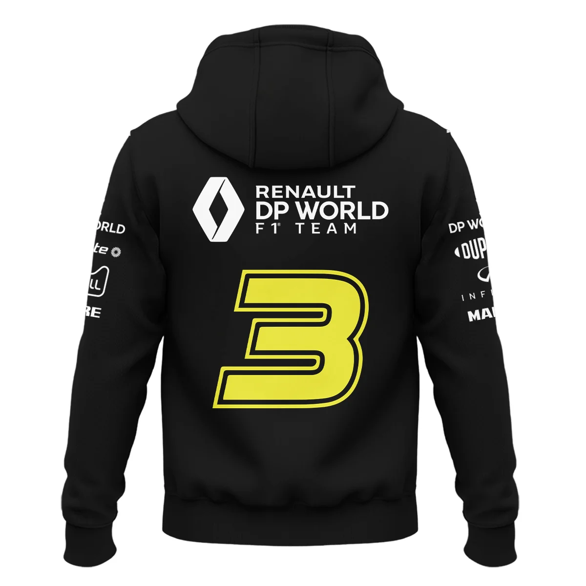 2018 Race Suit Uniform Zipper Hoodie For Fans BLVA180725A01ZHD-1 CleanFit - Image 3