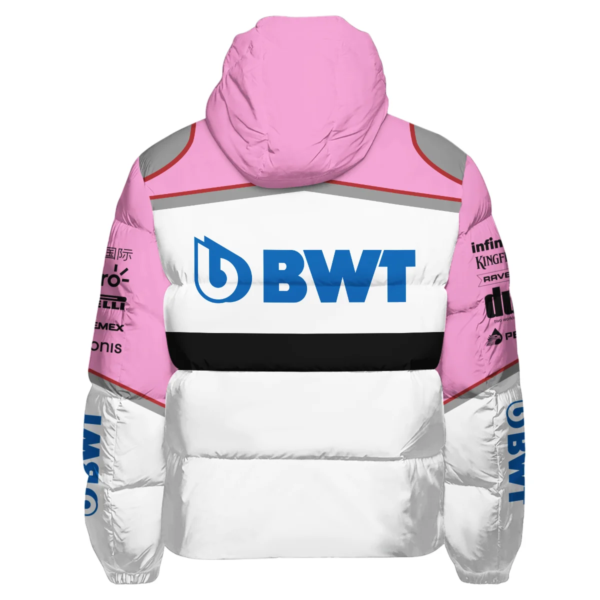 2018 Sergio Perez Racing Suit Racing Point F1 Down & Puffer Jackets BLVASP170925A4HCJ - Image 3