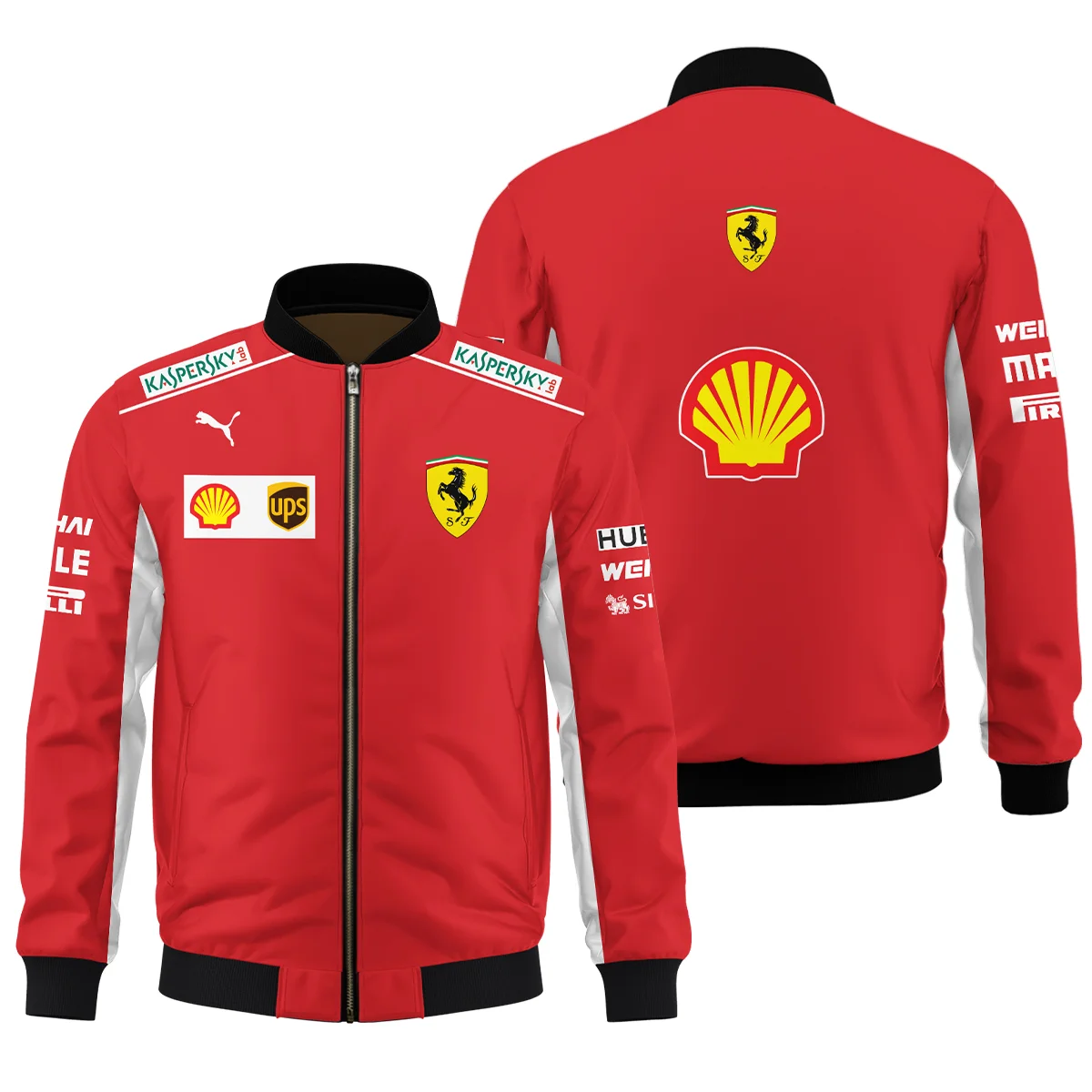 2019 Charles Leclerc Racing Suit Ferrari F1 Bomber BLVACL260825A5BB