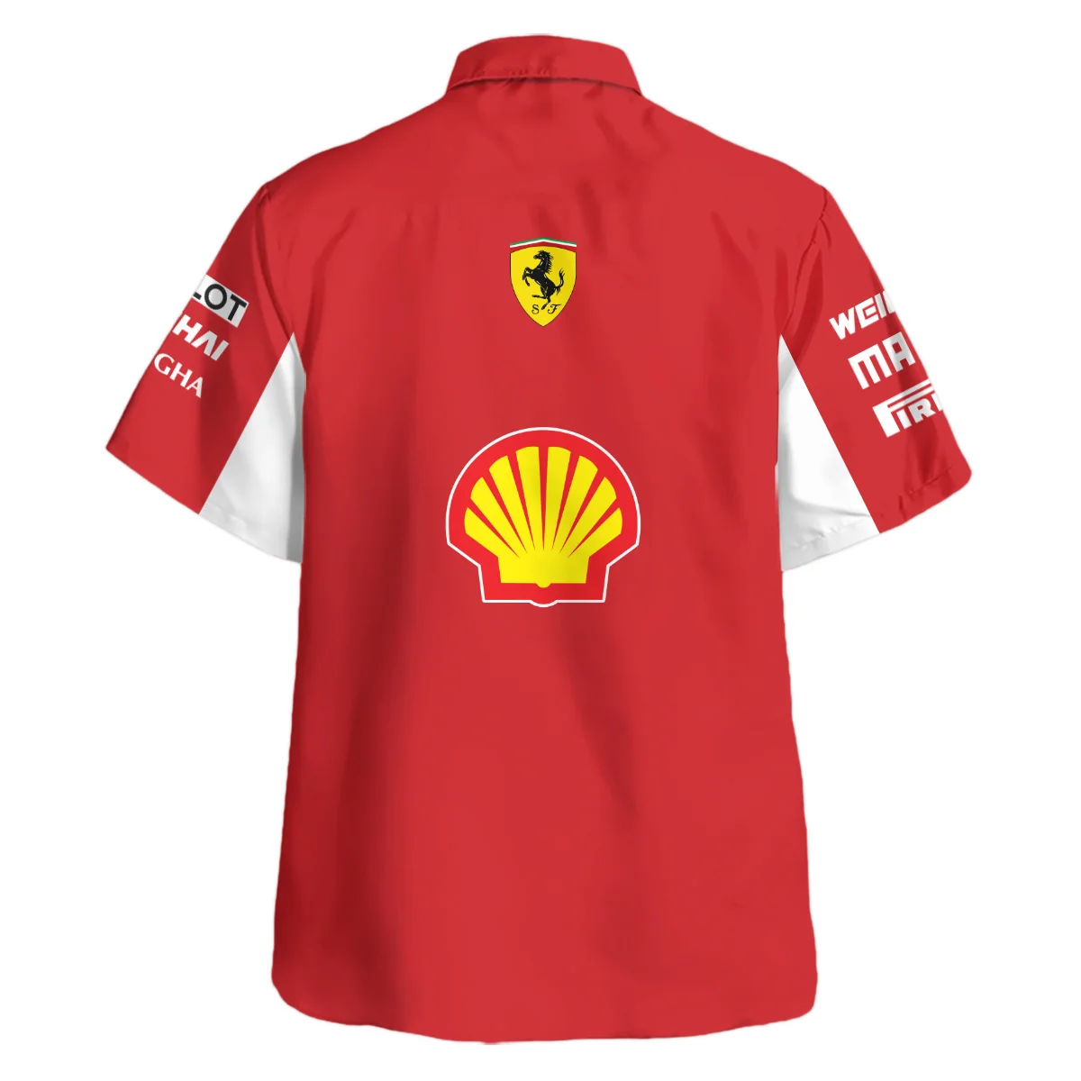 2019 Charles Leclerc Racing Suit Ferrari F1 Hawaiian Shirt BLVACL260825A5HW - Image 3