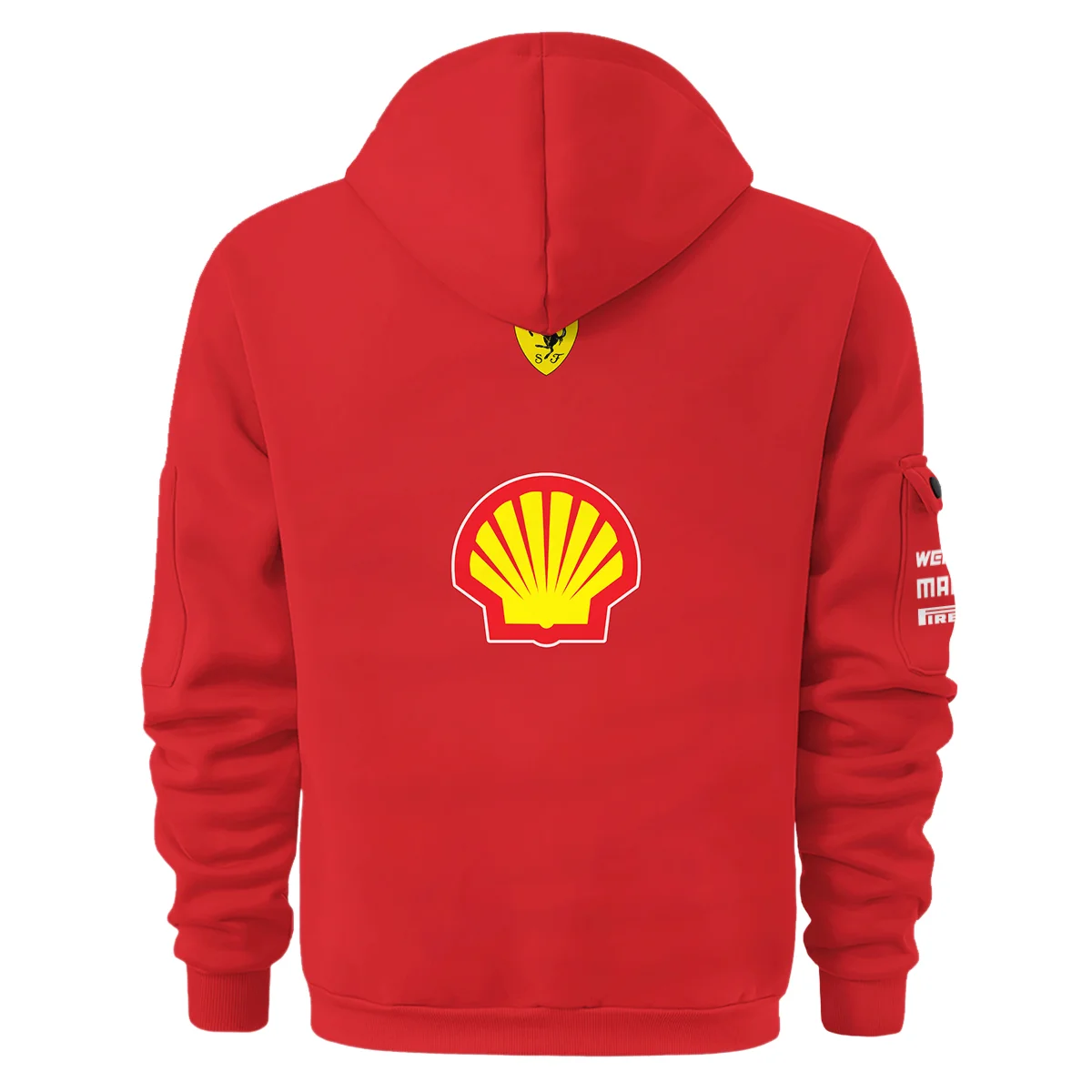 2019 Charles Leclerc Racing Suit Ferrari F1 Hoodie Half Zip BLVACL260825A5HDF - Image 3
