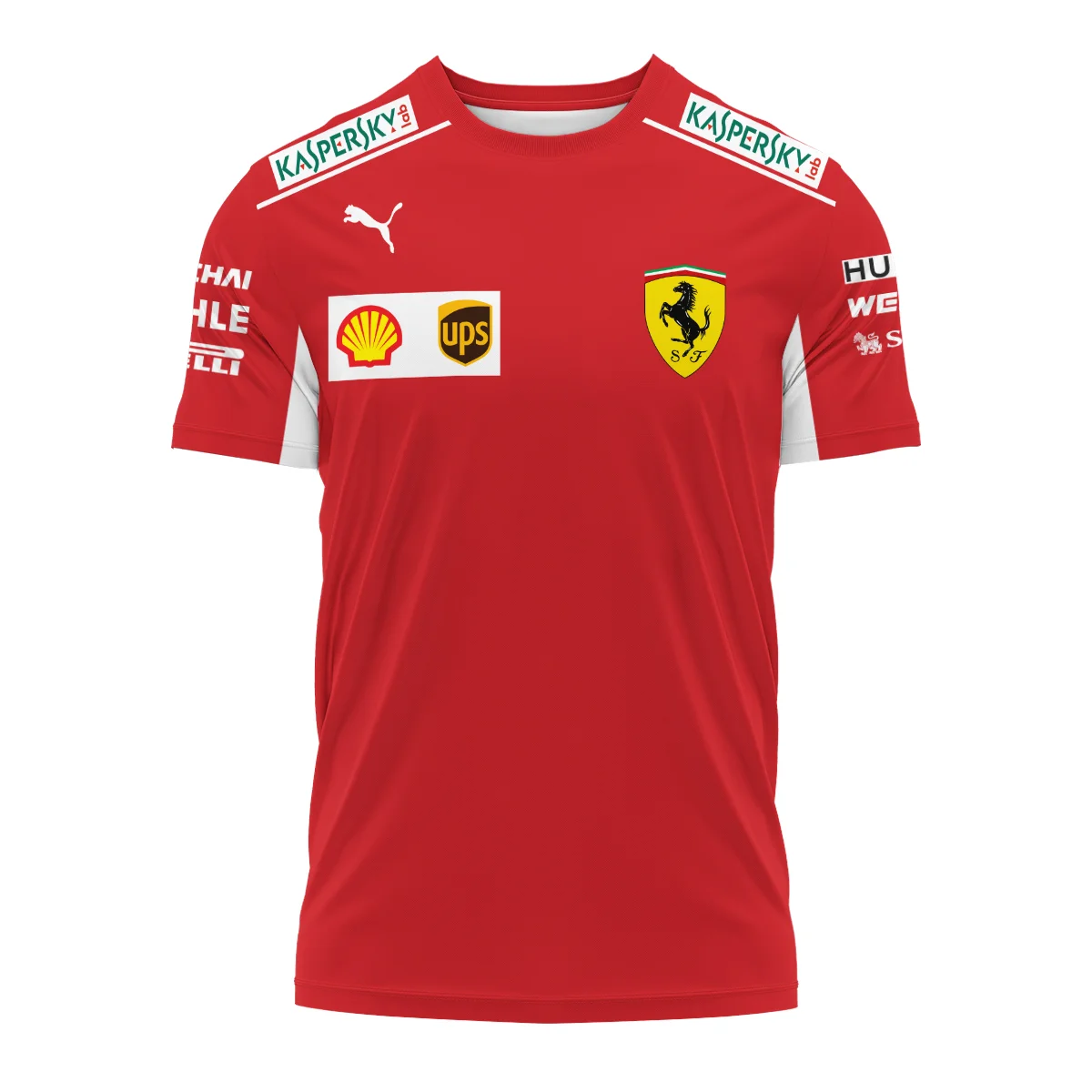 2019 Charles Leclerc Racing Suit Ferrari F1 T-Shirt BLVACL260825A5TS - Image 2