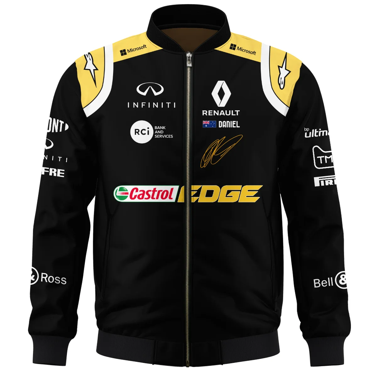 2019 Race Suit Uniform Bomber For Fans BLVA180725A02BB-1 CleanFit - Image 2