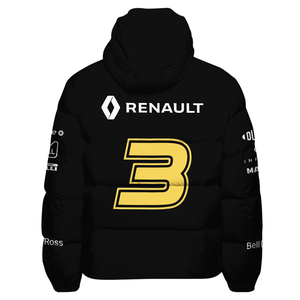 2020 Daniel Ricciardo Renault Alpinestars Race Suit Down & Puffer Jackets BLVA180725A04HCJ - Image 3