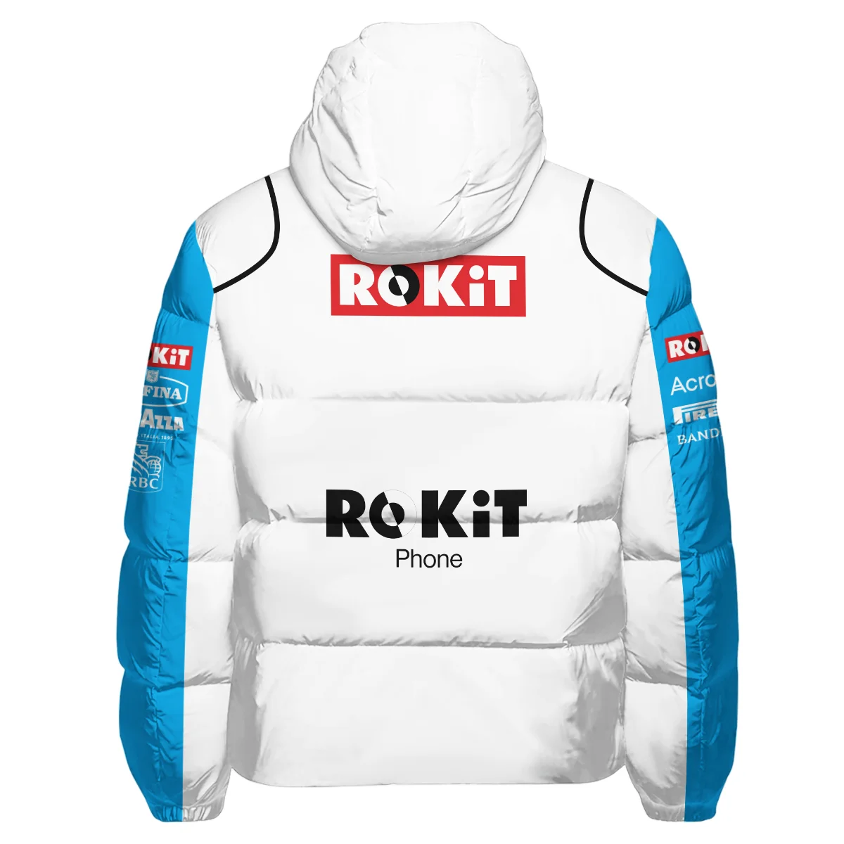 2020 George Russell Racing Suit Williams F1 Down & Puffer Jackets BLVAGR080925A4HCJ - Image 3