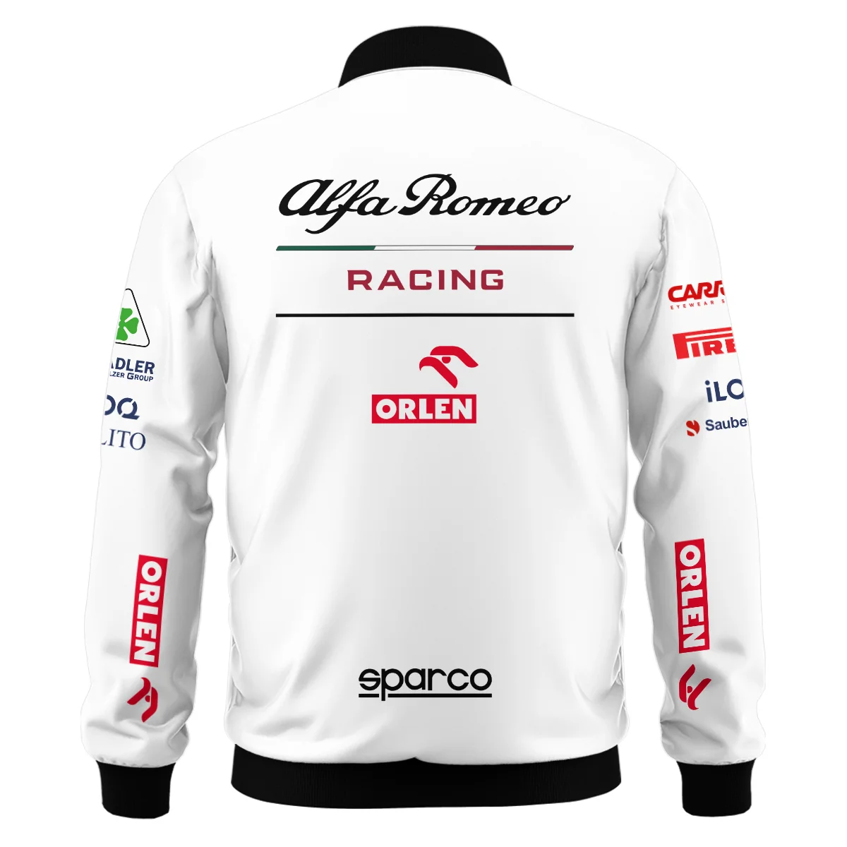 2020 Kimi Raikkonen Racing Suit Alfa Romeo F1 Bomber BLVAKR191125A7BB - Image 3