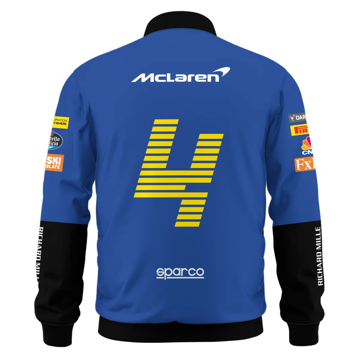 2020 Lando Norris Racing Suit McLaren F1 Bomber BLVALN120825A1BB - Image 3