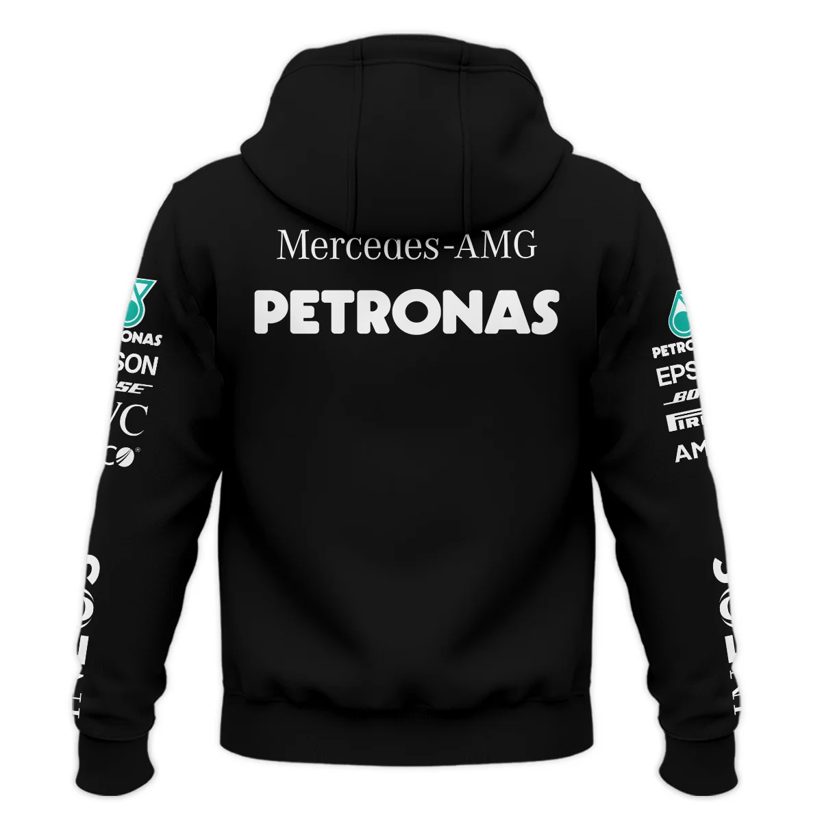 2020 Lewis Hamilton Racing Suit Mercedes F1 Zipper Hoodie BLVALH180825A3ZHD - Image 3