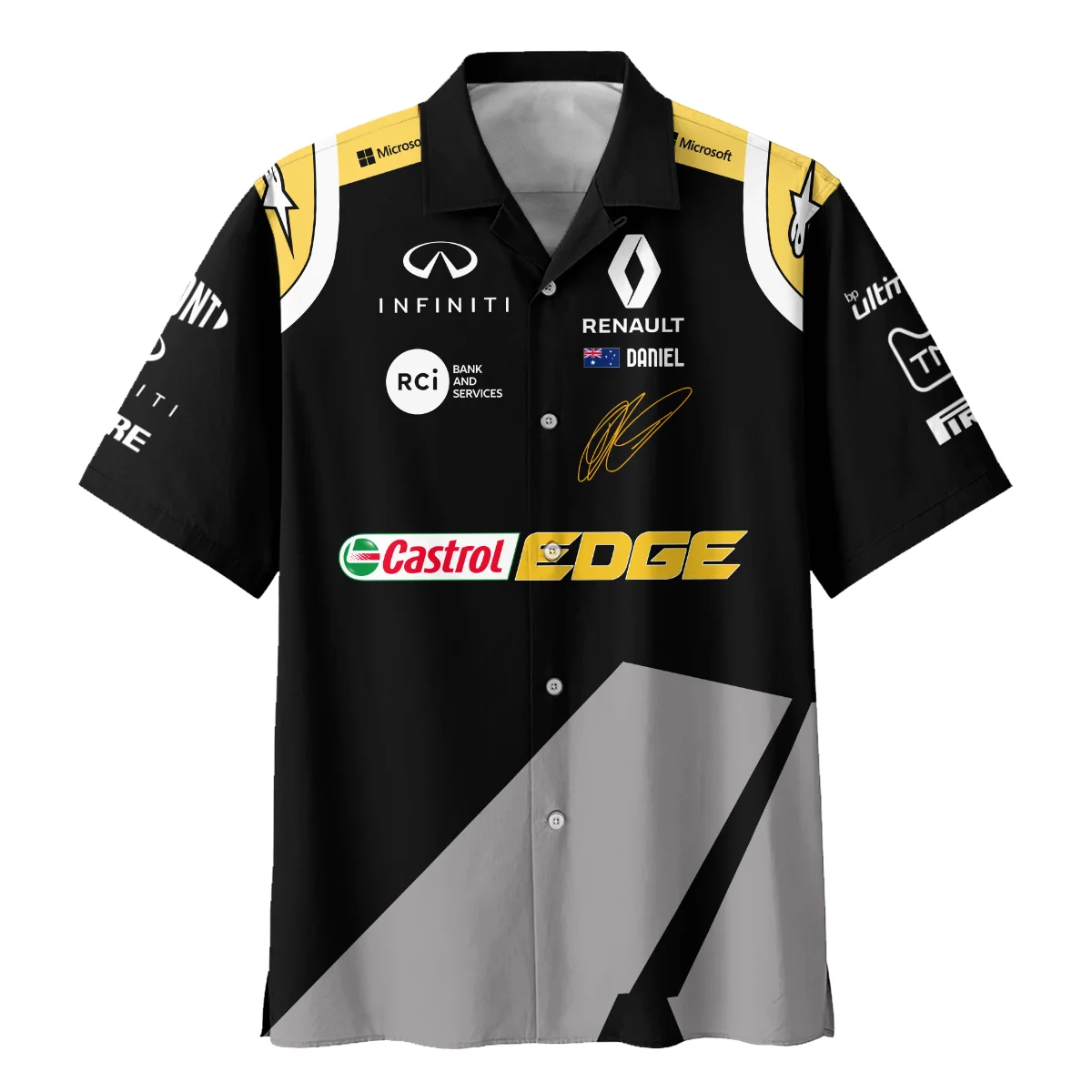 2020 Race Suit Uniform Hawaiian Shirt For Fans BLVA180725A04HW-1 CleanFit - Image 2