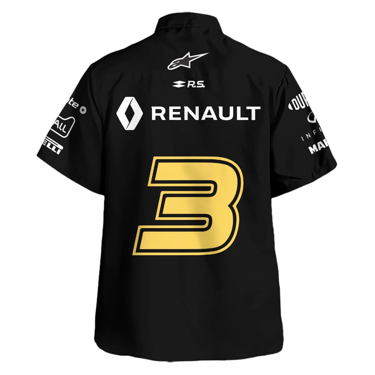 2020 Race Suit Uniform Hawaiian Shirt For Fans BLVA180725A04HW-1 CleanFit - Image 3