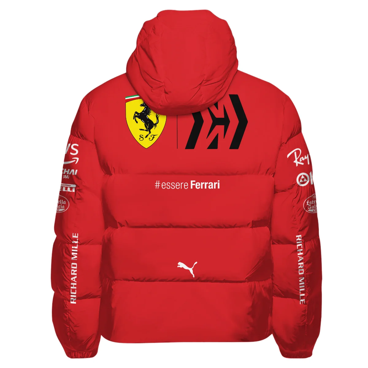 2021 Carlos Sainz Racing Suit Ferrari F1 Down & Puffer Jackets BLVACS190825A7HCJ - Image 3