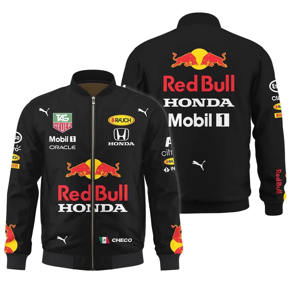 2021 Sergio Perez Racing Suit Red Bull Racing F1 Bomber BLVASP170925A1BB - Race Day Outfit
