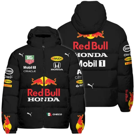 2021 Sergio Perez Racing Suit Red Bull Racing F1 Down & Puffer Jackets BLVASP170925A1HCJ - Pit Lane Clothing