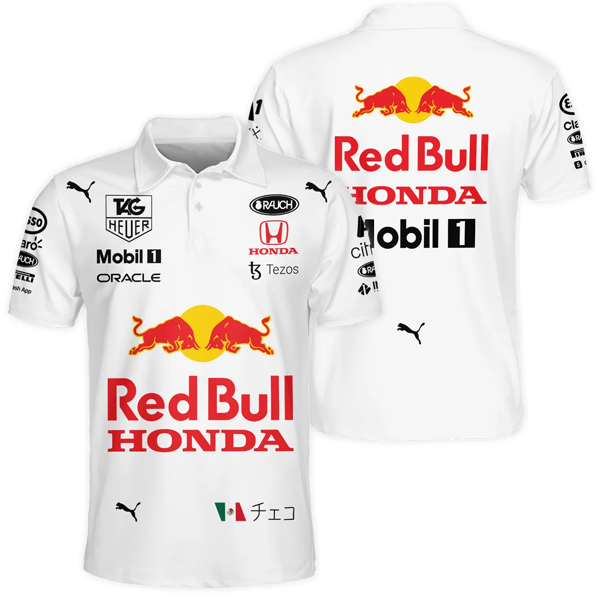 2021 Sergio Perez Racing Suit Red Bull Racing F1 Polo Shirt BLVASP170925A2PL - Race Day Design