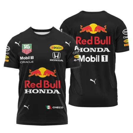 2021 Sergio Perez Racing Suit Red Bull Racing F1 T-Shirt BLVASP170925A1TS - F1 Fan Gear