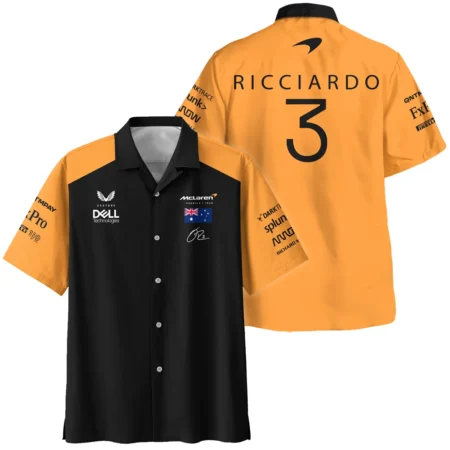 2022 Daniel Ricciardo McLaren F1 Team Suit Hawaiian Shirt BLVA180725A07HW - Racing Lifestyle Clothing