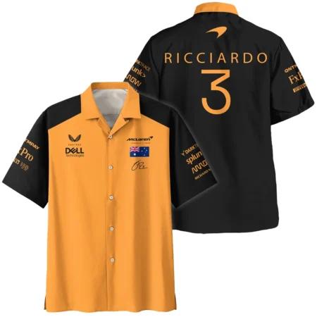 2022 Daniel Ricciardo McLaren F1 Team Suit Hawaiian Shirt BLVA180725A08HW - F1 Fan Gear