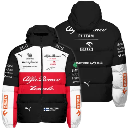 2022 Valtteri Bottas Racing Suit Alfa Romeo F1 Down & Puffer Jackets BLVAVB130925A6HCJ - Pit Lane Clothing