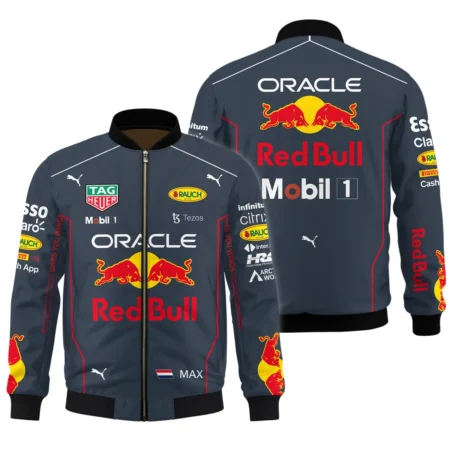 2022 WDC Max Verstappen Racing Suit Red Bull Racing F1 Bomber BLVAMV281125A1BB - Pit Lane Clothing